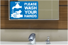 Wash Your Hands Decals