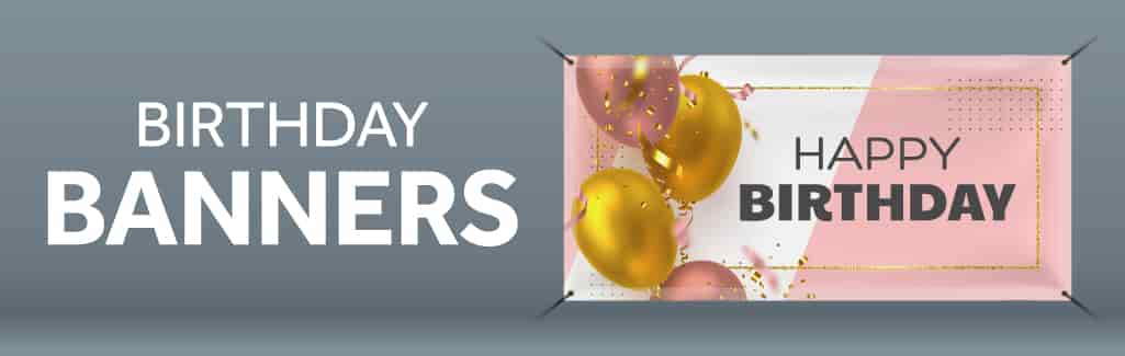Happy Birthday Banners | Banners.com