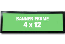 4x12 Banner Frame