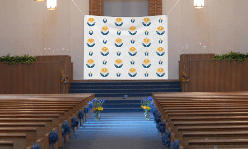 Church Service Backdrop Banner