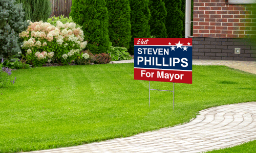 Election Yard Sign