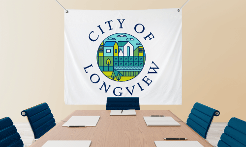 City of Longview Fabric Banner