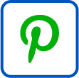 Pinterest Social Icon | Banners.com