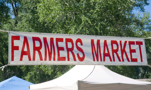Vinyl Farmers Market Banner | Banners.com
