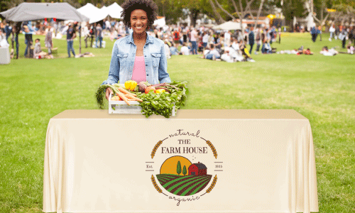 Farmer's Market Table Cover | Banners.com