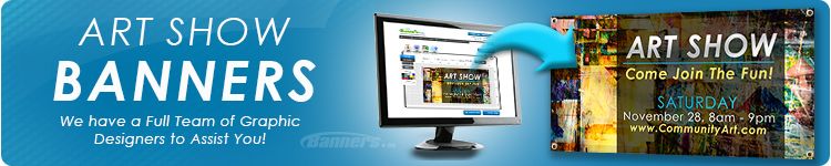 Order Custom Banners for your Art Show | Banners.com