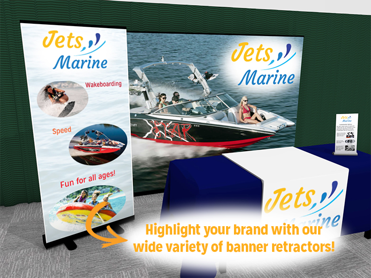Custom Boat Show Banners