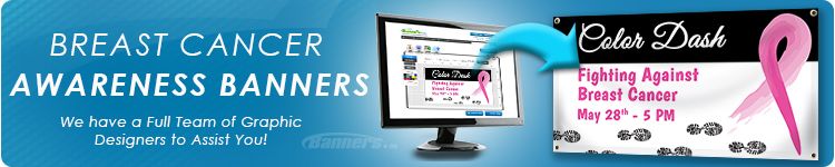 Breast Cancer Awareness Banners from Banners.com