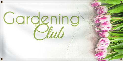 Gardening Club Banner | Banners.com