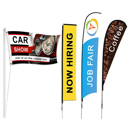 Flags Trade Show Examples | Banners.com
