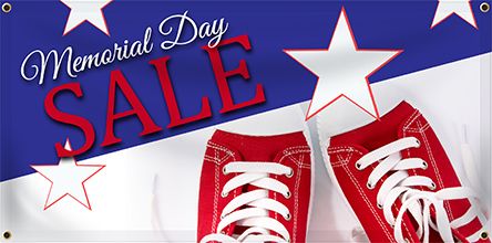 Memorial Day Sale Banner | Banners.com