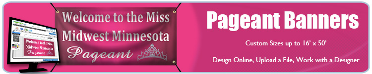 Pageant Banners from Banners.com