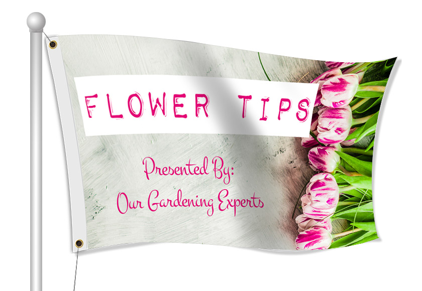 Fabric Flags for Florist | Banners.com