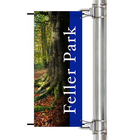 Parks & Recreation Double Sided Pole Banners | Banners.com