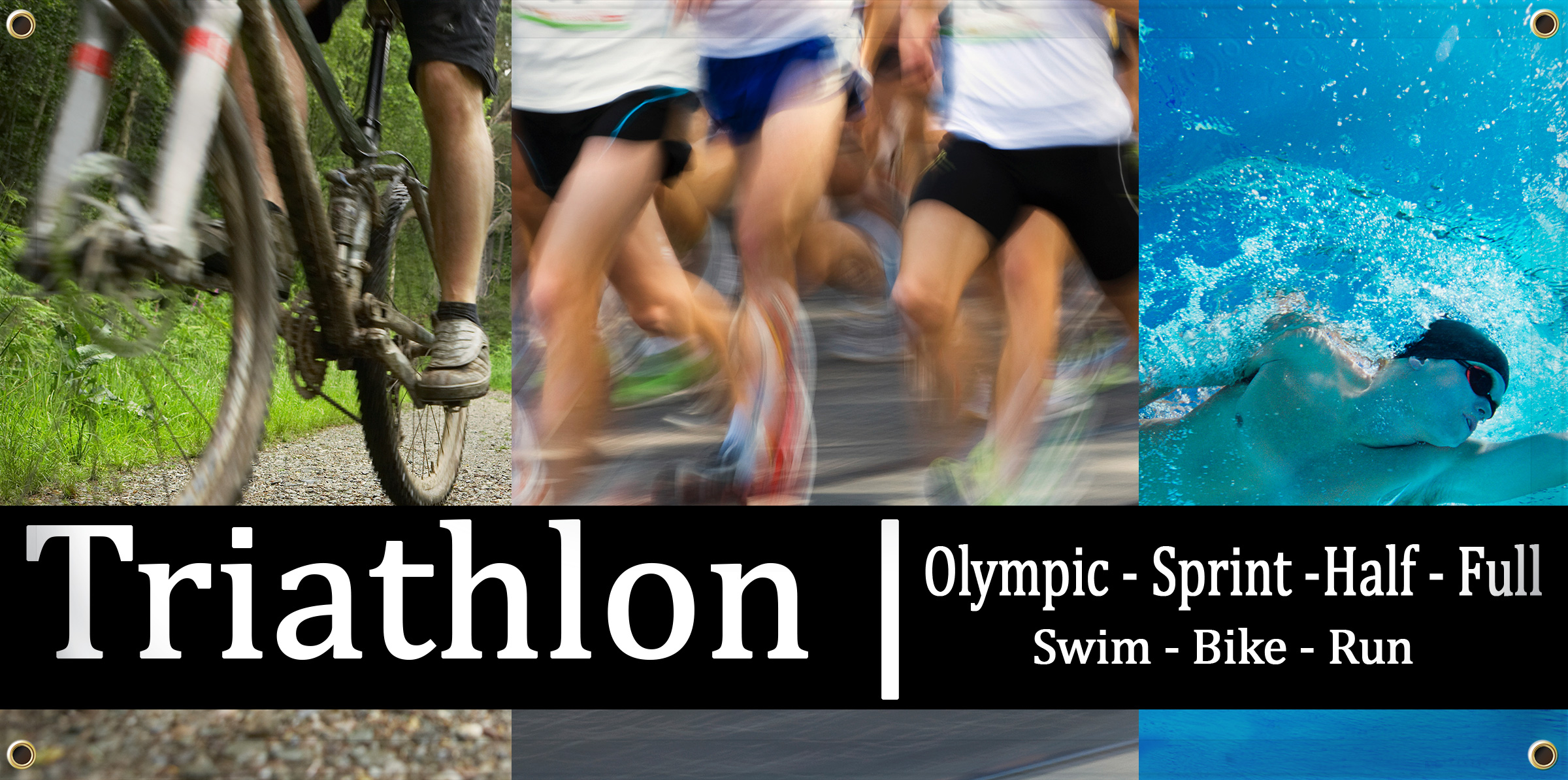 Triathlon Banner | Banners.com