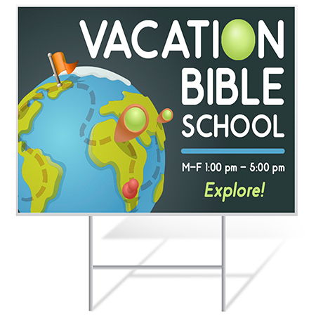 VBS Yard Sign Samples | Banners.com