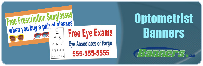 Optometrist Banners
